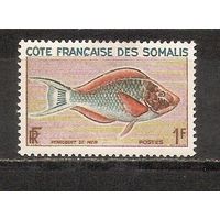 ФФ2 Французская Сомали 1959 Рыба