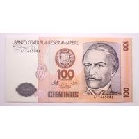 Перу 100 инти 1987 год, UNC