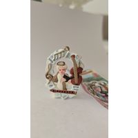 Фигурка Kinder, Schone Adventszeit с ангелочком из  Новогодней серии 1998)