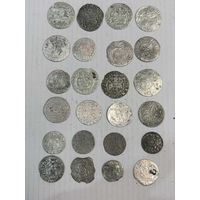 Лот из 24 монет ВКЛ ( есть нечастые)+ бонус 14 монет с дефектами и чешуёй, с рубля