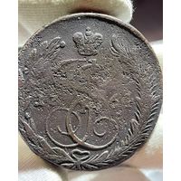 5 копеек 1764 ЕМ без МЦ.