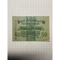 50 пфеннигов (нотгельды) г. Германия - 1312-2