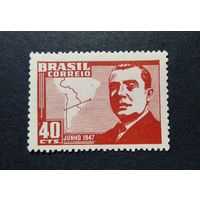 БРАЗИЛИЯ\263с\1947 Визит президента. карта