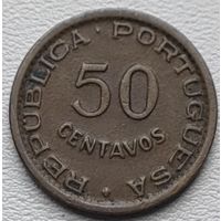 Ангола 50 сентаво 1954