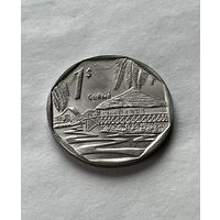 Куба 1 песо 2017