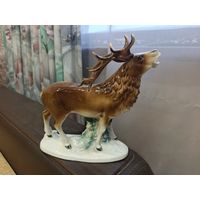 Статуэтка Ревущий олень. ГДР. С 1 рубля!