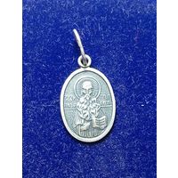 Серебряный образок,  925 проба .