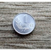 Werty71 Польша 1 грош 1949 Блеск