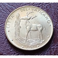 Ватикан 20 лир, 1974    ( 2-3-8 )