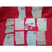 Остатки конвертов 30-50 годы