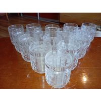 Хрустальные бакалы 125 мл. 15 штук , одним лотом .