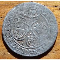 6 грошей 1662 год