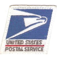 Нашивка почтовой службы США