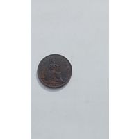 Великобритания 1 пенни 1946 год