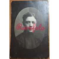 1916 Открыточный формат "Дунечка" типажи ретро студийное фото