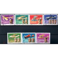 Венгрия,1978 г.,MiNr.3275 А-3281 А,полная серия,авиапочта
