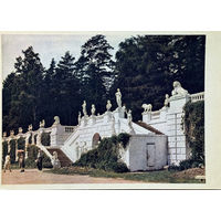 Открытка 1956  издательство Правда Архангельское Нижняя терасса фото Умнова и Фридлянда тир. 150 000