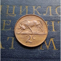 2 цента 1989 ЮАР #01 XF