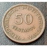 Ангола 50 сентаво, 1958    ( 2-1-1 )