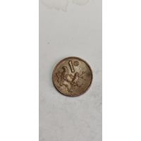 Африка 1 цент 1974