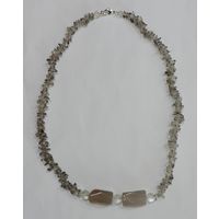 Бусы из камня "Агат" 80-90е годы Европа. Длина 54 см.