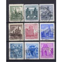 Австрия Респ 1958-68 Вып Туризм Виды Стандарт #1044-5,1047-8,1051,1111,1114,1119,1256