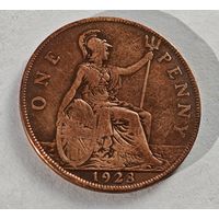 1928 год Англия  пенни