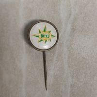 Лацканный знак. BITEJ Международное бюро по молодежному туризму и обменам.