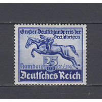 Скачки. Германия. 1940. 1 марка. Michel N 746 (26,0 е)