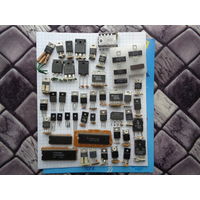 Микросхемы и др., одним лотом