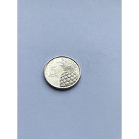 5 центов 2016 г., Багамские острова