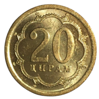 Таджикистан 20 дирамов, 2006 [UNC]