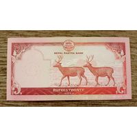 Werty71 Непал 20 рупий 2020 UNC банкнота