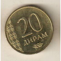 Таджикистан 20 дирам 2015