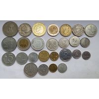 Монеты разных стран 26 штук