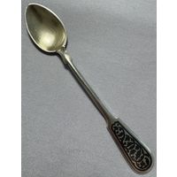 Ложка серебряная 875 пробы. СССР. "Чернь" 1