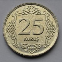 Турция, 25 куруш 2010 г.