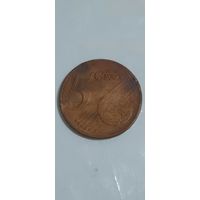 Австрия  5 евроцентов 2018