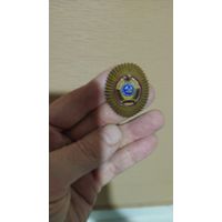 Кокарда милиции офицерская  образца 47 года тяжелая