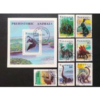 Фауна \89фа\ТАНЗАНИЯ 1991 ФАУНА ДИНОЗАВРЫ