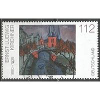 Германия. Живопись Эрнста Кирхнера. 2002г. Mi#2279.