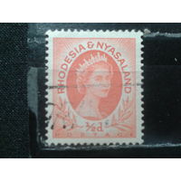 Родезия и Ньсаленд, 1954/1956. Королева Елизавета II