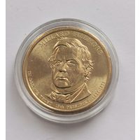 1 доллар 2008 г. Миллард Филлмор. С рубля