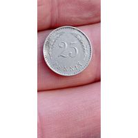 МОНЕТА 25 ПЕННИ 1938  ГОД   НЕЧАСТАЯ    . ОРИГИНАЛ  .  Распродажа Коллекции !!! . Экспресс  Аукцион не с рубля без МПЦ и прочего  .Много лотов в продаже .
