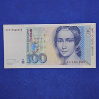 Старт с 1 Рубля !!! Банкнота Германия (ФРГ) 1996 год 100 марок Клара Шуман
