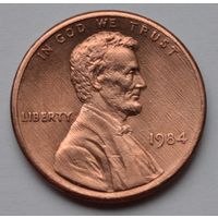 США, 1 цент  1984 г.