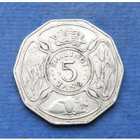 Танзания 5 шиллингов 1972