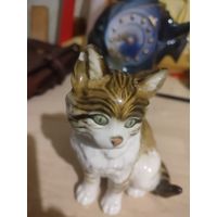 Статуэтка hutschenreuther кот, кошка, котенок в реставрацию