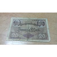 20 марок 1914 года Германии  4897654  семь цифр