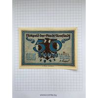 Нотгельд 50 пфеннигов Германия Урунштадт-0501